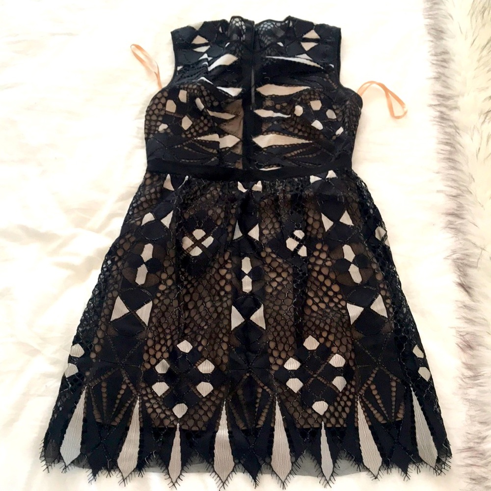 Black BCBG cocktail dress. Very cute. Worn once!